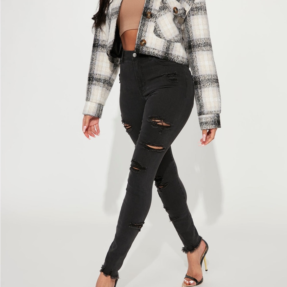 Fashion nova black jeans